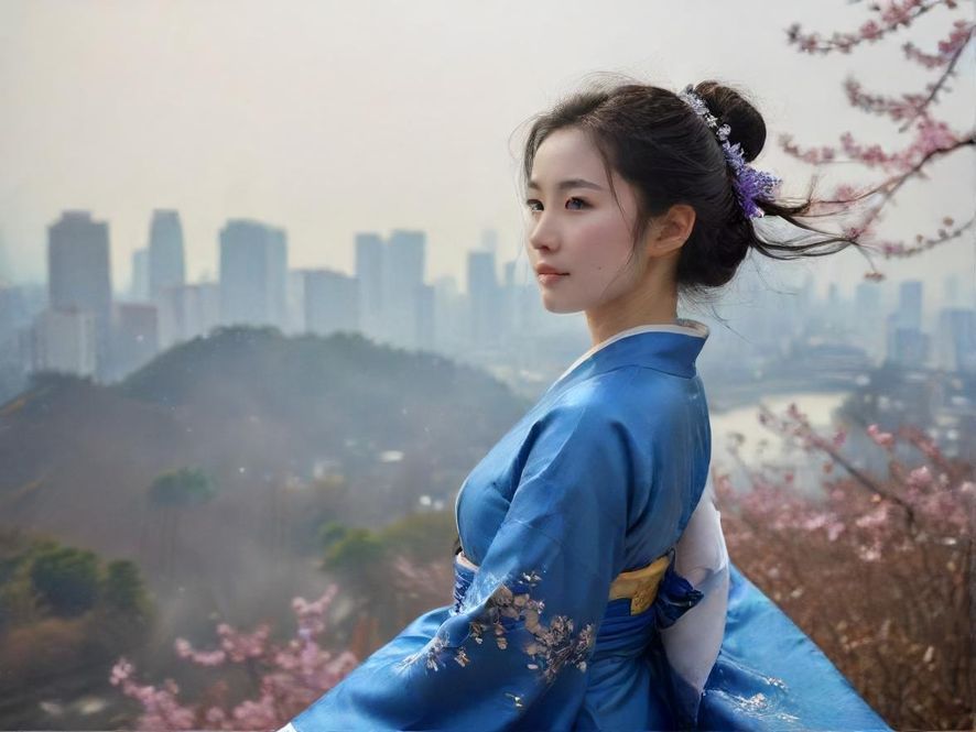 一位女士在温馨私密空间享受片刻宁静