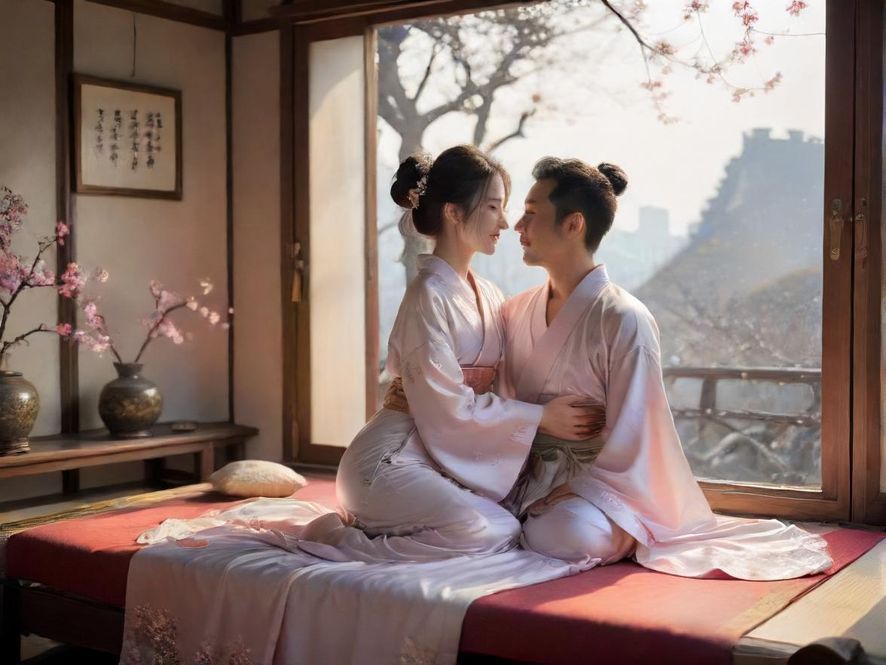 百花丛约会app用户在咖啡馆轻松交流