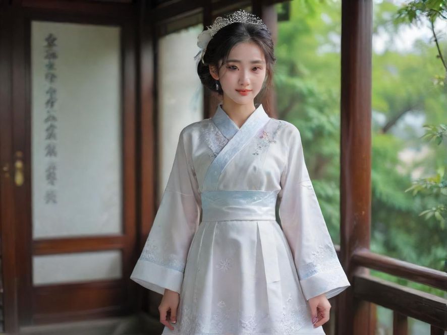 ypx广州一品香内,一位服务人员面带微笑,正在为顾客细致地准备服务,体现了周到专业的态度。