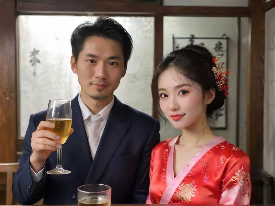 一群年轻男女在灯光闪烁的酒吧里尽情舞蹈,表情兴奋,充满活力,周围是炫目的灯光和动感的音乐氛围。